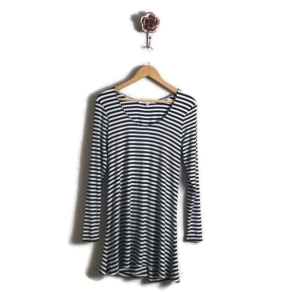 Lovers‎ + Friends Striped Knot Back Cutout Dress Small - Picture 2 of 6